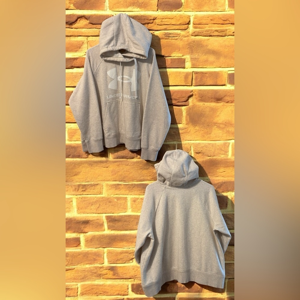 Under Armour Heather Cream Pullover Hoodie